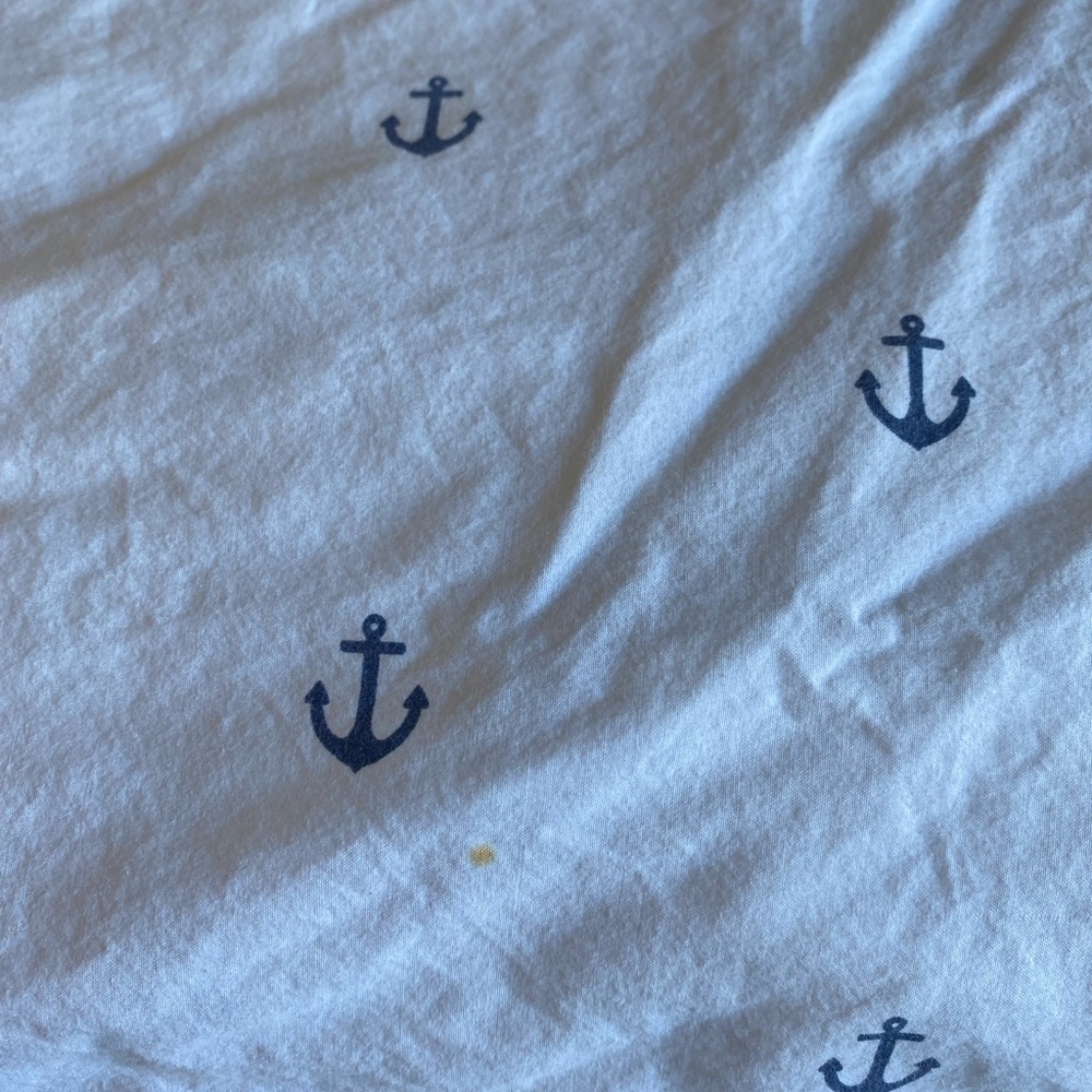 OB Kids anchor crib sheet
